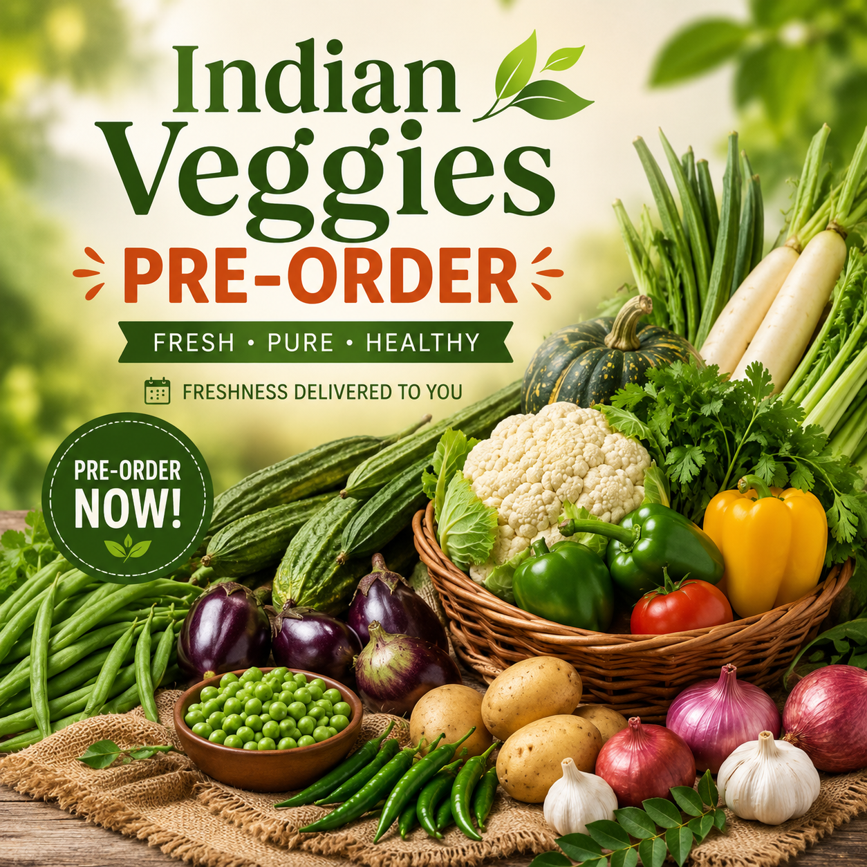 Fresh vegetables