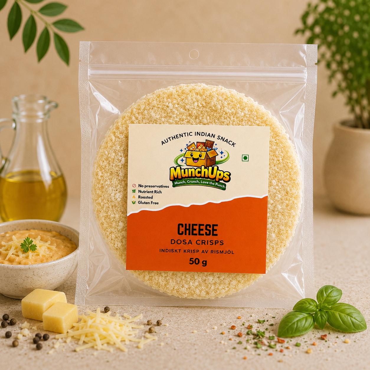 Dosa Crisps - Cheese