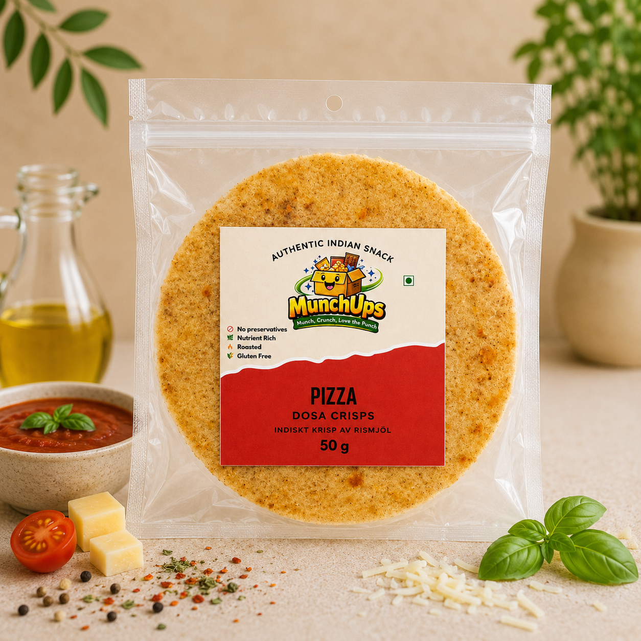 Dosa Crisps - Pizza