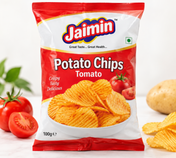 Jaimin Potato Chips Tomato 100gm