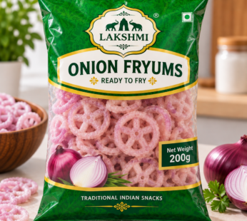 Lakshmi Onion Fryums 200g