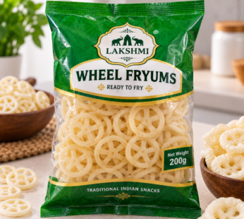 Lakshmi Wheel Fryums 200g