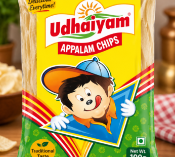 Udhaiyam Long Appalam Chips 100g