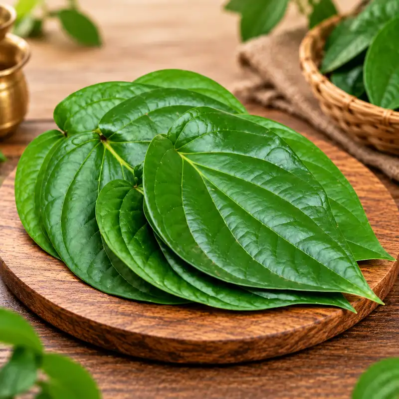 Fresh Betel Leaves (Paan Leaves)